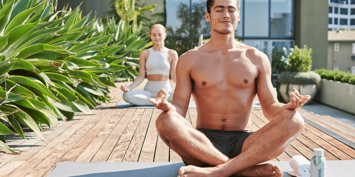 Yoga on Sky Deck